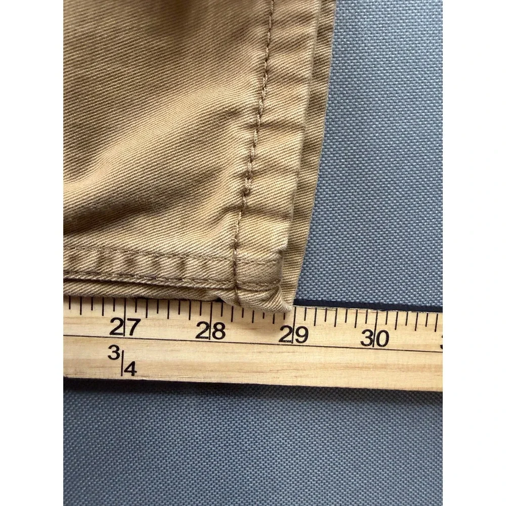 Levi's 514 Straight Fit Pants Mens Tan Khaki‎ WaterLess 34x29